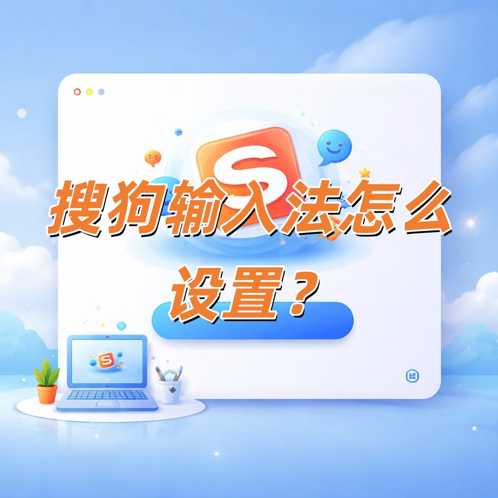 搜狗输入法怎么设置？