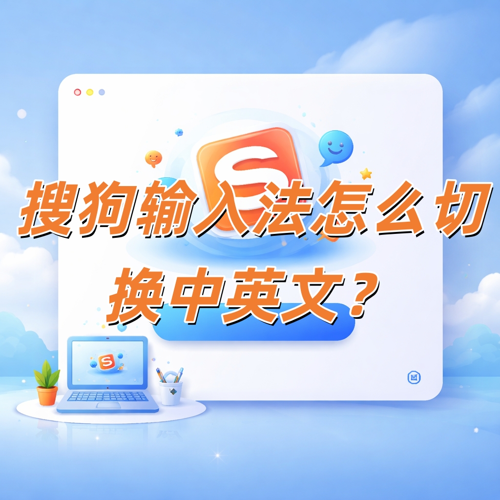 搜狗输入法怎么切换中英文？