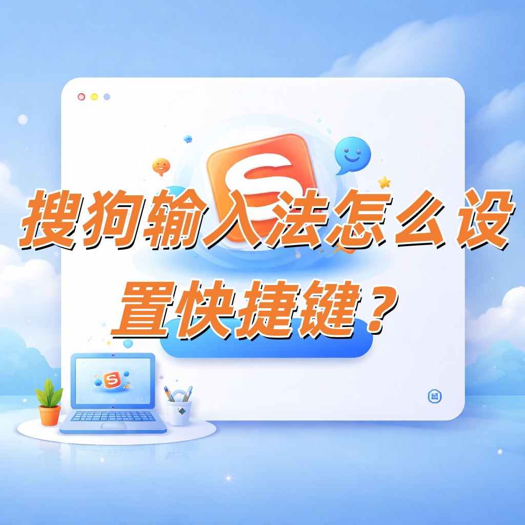 搜狗输入法怎么设置快捷键？