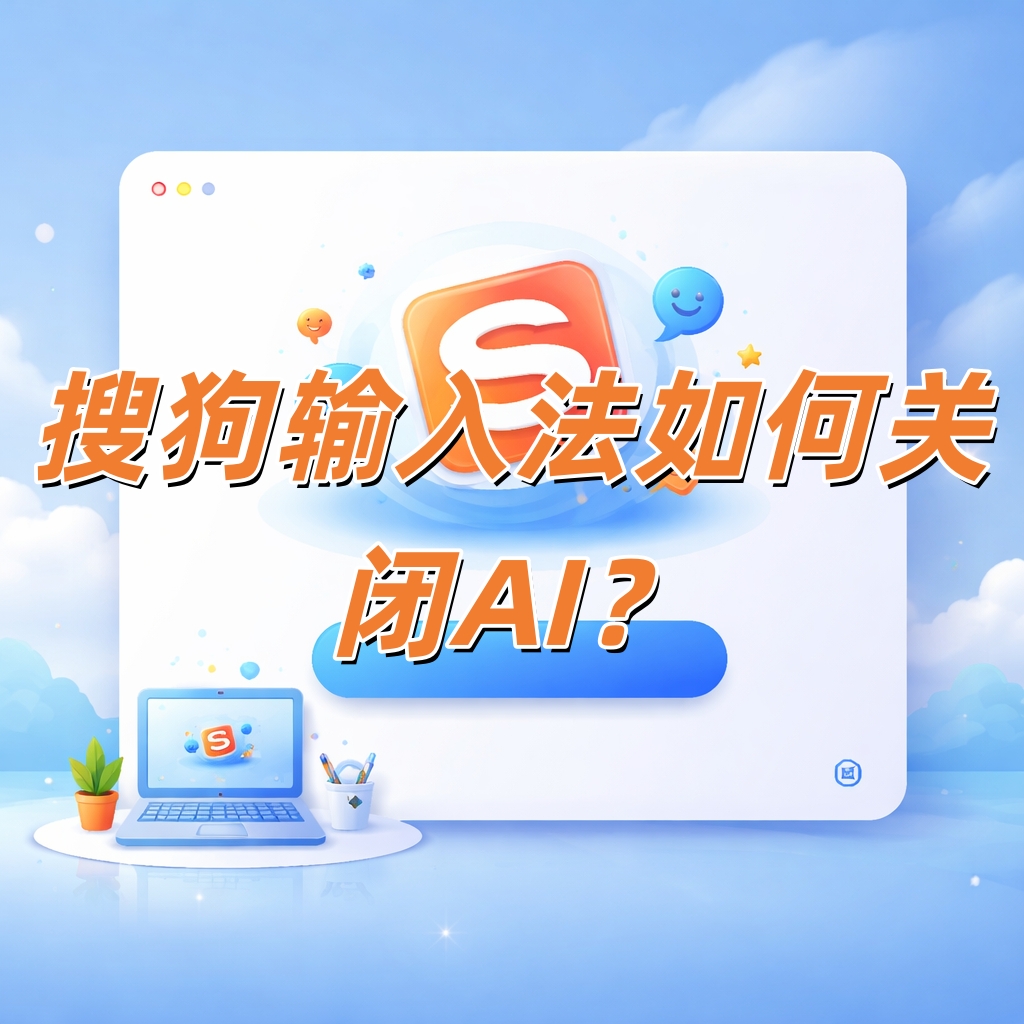 搜狗输入法如何关闭AI？