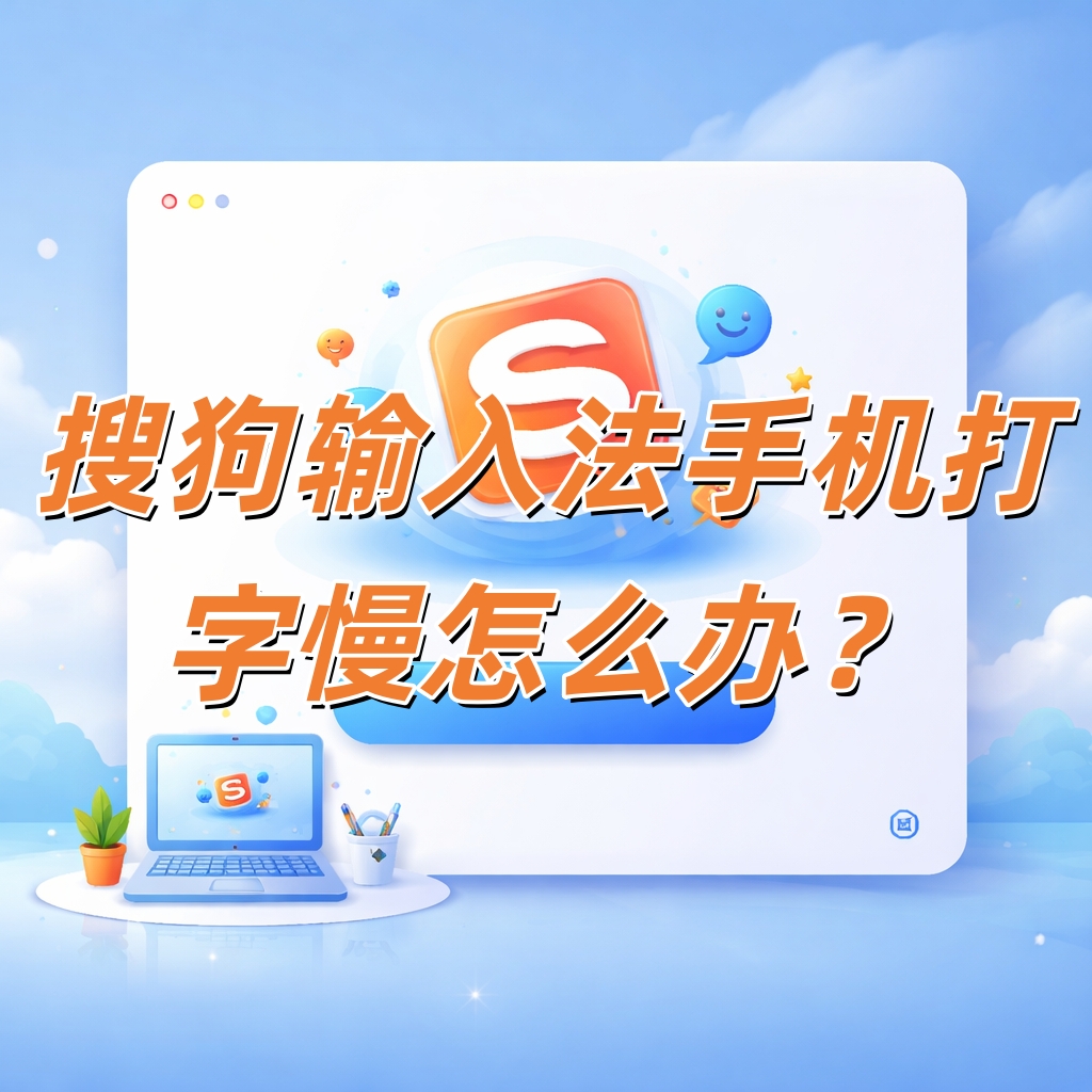 搜狗输入法手机打字慢怎么办？