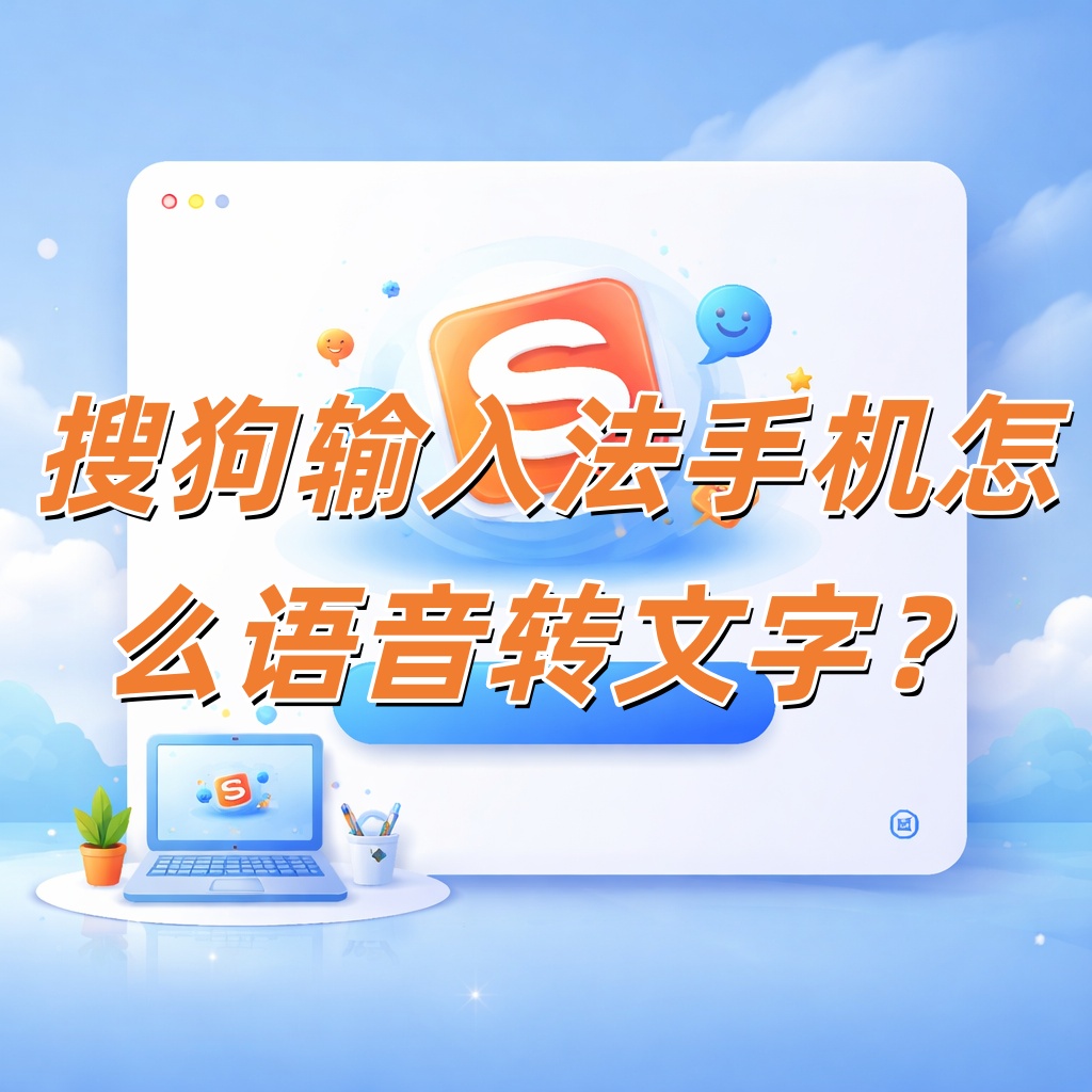 搜狗输入法手机怎么语音转文字？