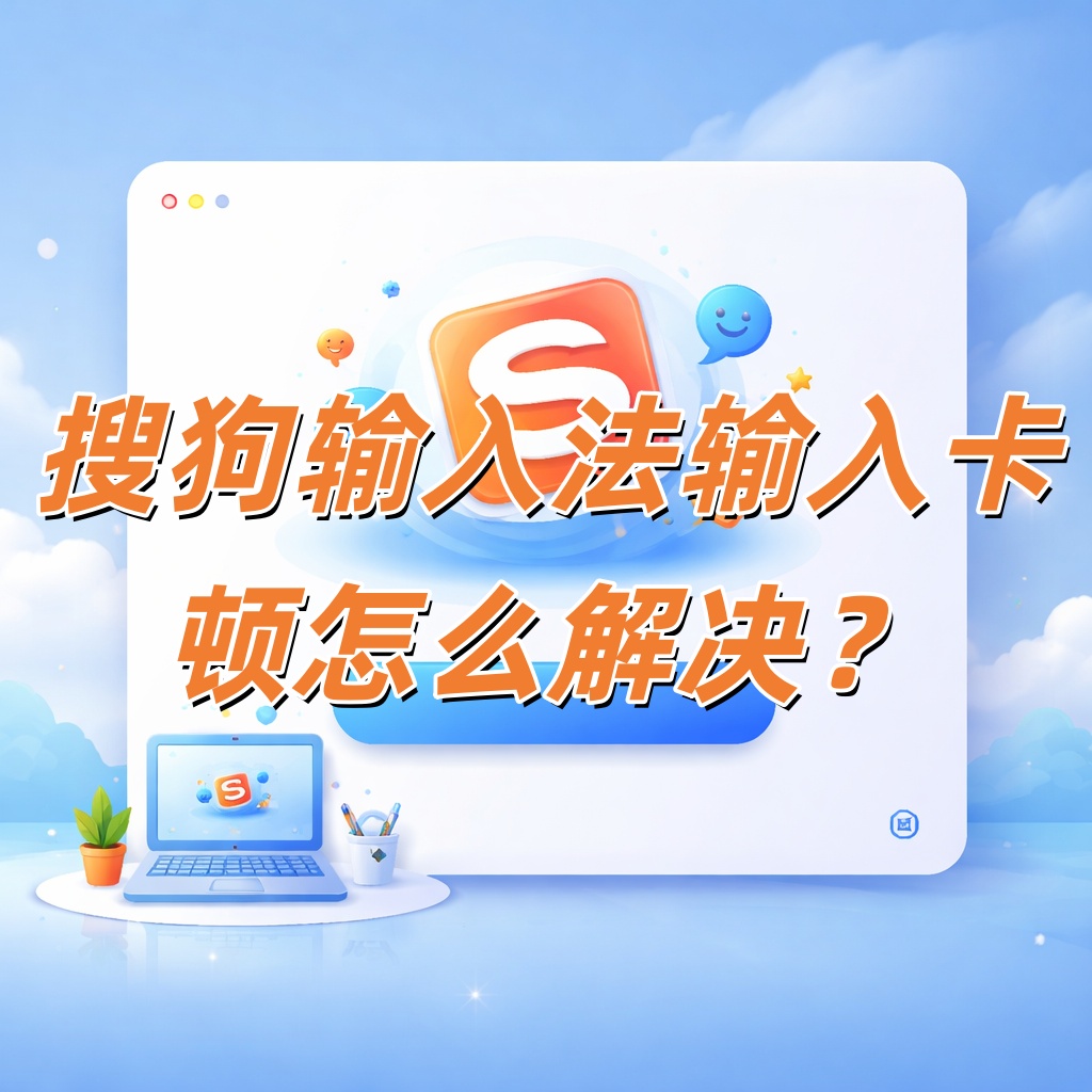 搜狗输入法输入卡顿怎么解决？