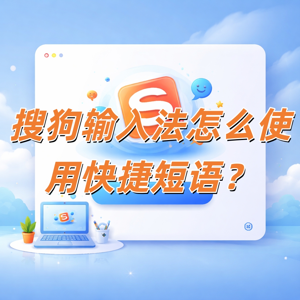 搜狗输入法怎么使用快捷短语？