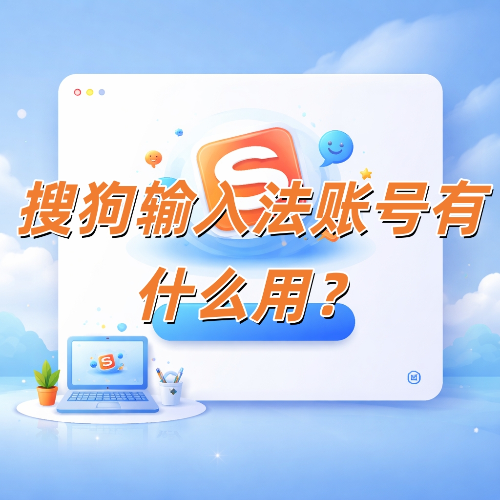 搜狗输入法账号有什么用？